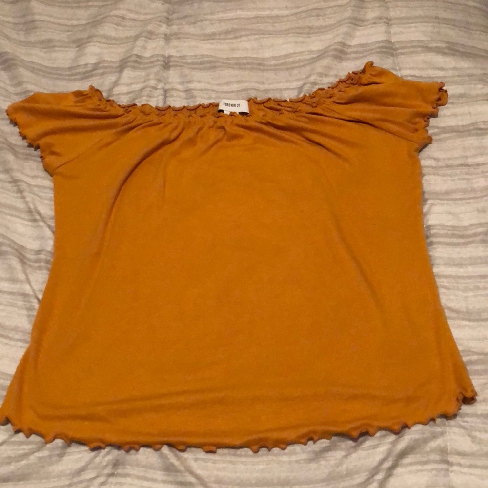 Forever 21 Plus Size Lettuce Hem Top